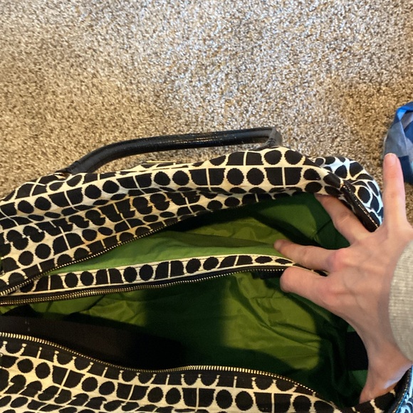 😍😍😍Kate Spade Stevie Diaper & changing pad in NOEL geometric pattern - Picture 11 of 16